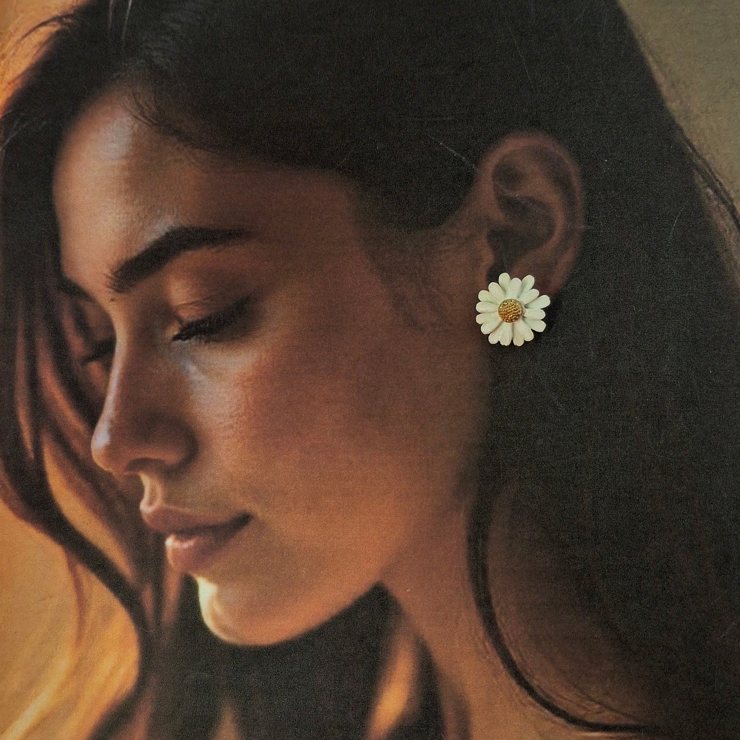 Trending Korean Flower Stud Earrings - Kaanke