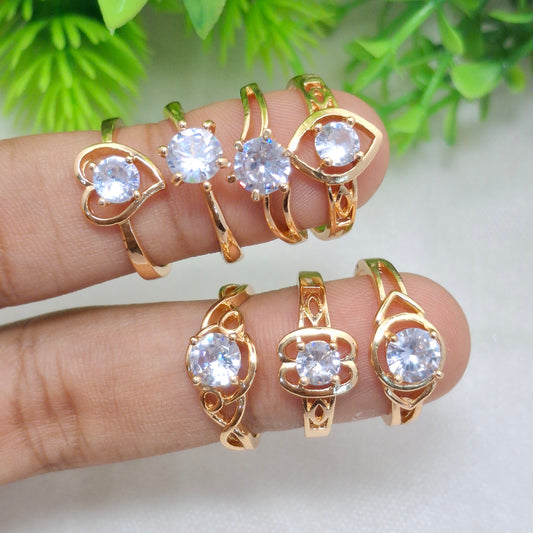 Cute Pinteresty  Promise Rings (Free Size)