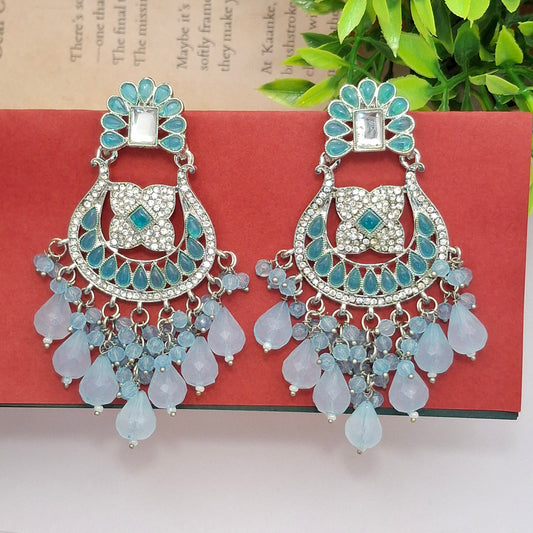 Kundan Chandbali Earrings