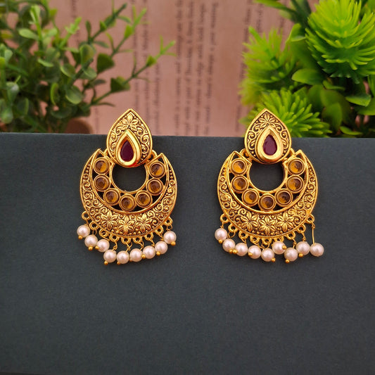 Crescent Grace Earrings - Kaanke