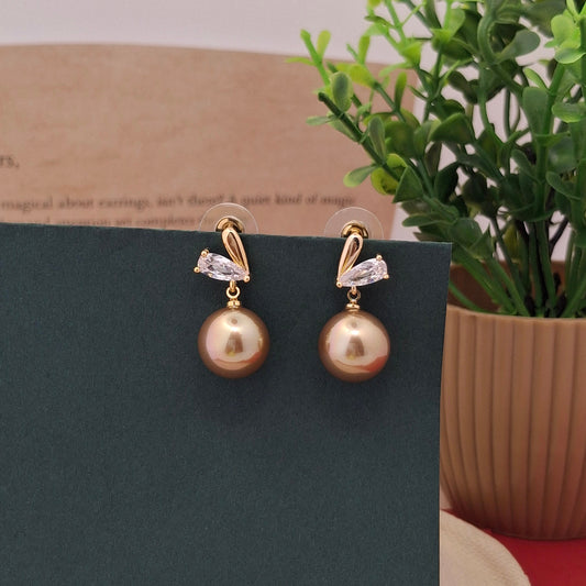 Pearl Drop Earrings - Kaanke